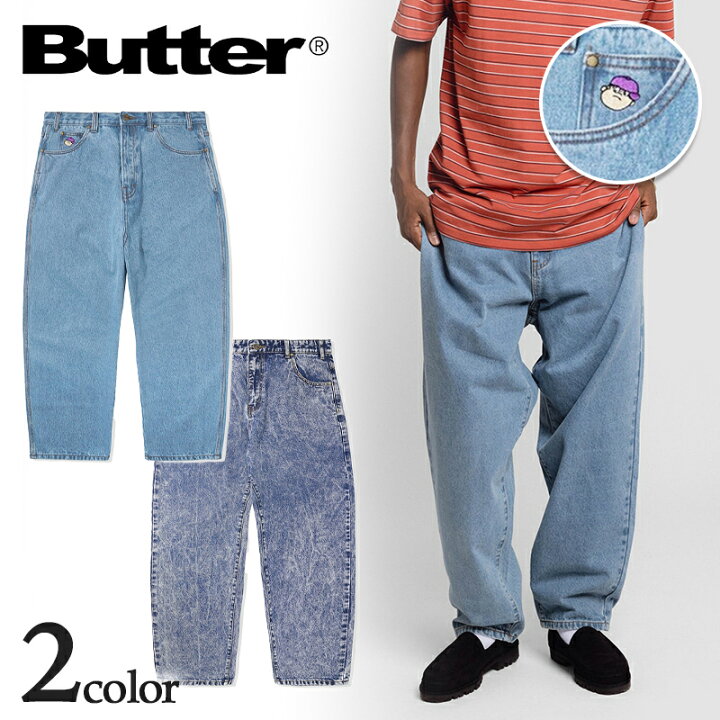 楽天市場】バターグッズ Butter Goods デニム パンツ Santosuosso 2 