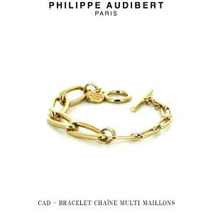 tBbv I[fBx[ Philippe Audibert 24K CAD BRACELET CHANE MULTI MAILLONS Lh uXbg S[h PhilippeAudibert fB[X[ANZT[]