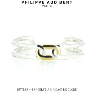 tBbv I[fBx[ Philippe Audibert 24K BUTLER BRACELET MALLON BICOLORE og[ uXbg Vo[ S[h PhilippeAudibert fB[X[ANZT[]