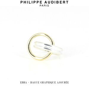 tBbv I[fBx[ Philippe Audibert EBBA BAGUE GRAPHIQUE AJOURE Go Vo[ S[h ^ O w Y [ANZT[]