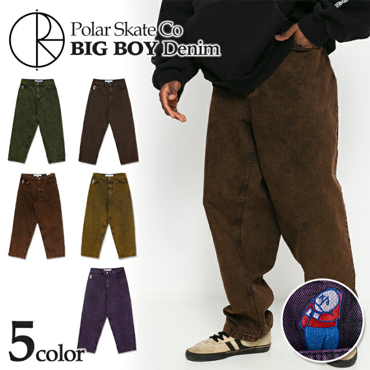 【SALE／96%OFF】 POLAR SKATE ポーラースケート Big Boy Jeans S ai-sp.co.jp