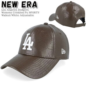 �j���[�G�� �L���b�v NEW ERA �X�q Womens Crinkled Pu 9FORTY Walnut/White Adjustable ���f�B�[�X �����Y ���j�Z�b�N�X �C�O���胂�f�� ���K�i[�X�q]��00572