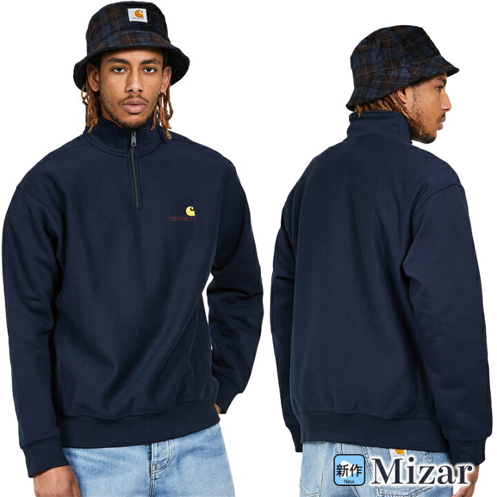 楽天市場】カーハート ハーフジップ スウェット Carhartt WIP Half Zip 