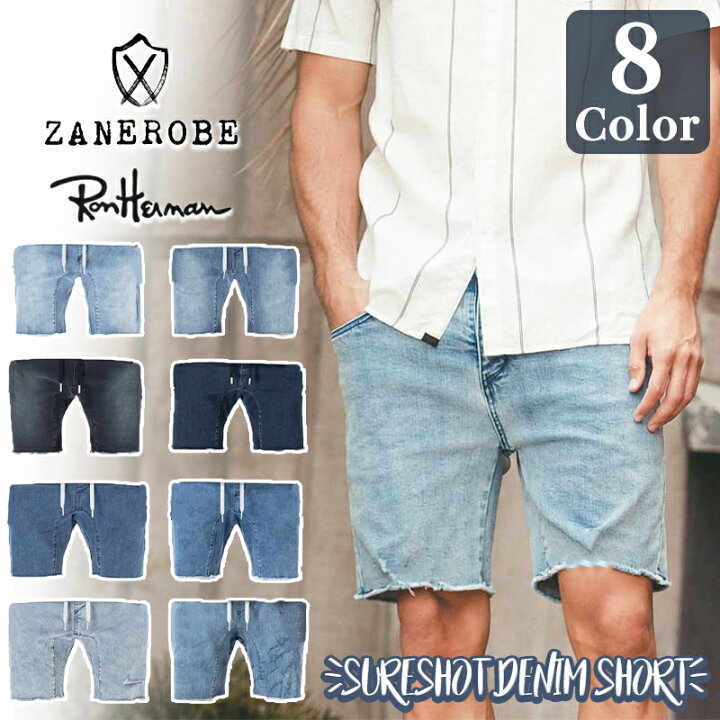 楽天市場】ZANEROBE ゼインローブ デニム ショーツ 8色 SURESHOT DENIM  