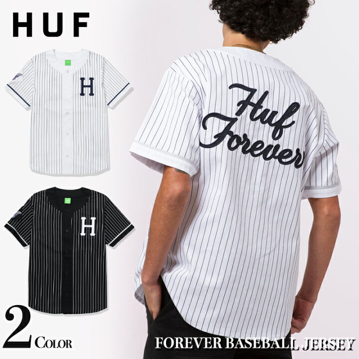 楽天市場】ハフ ベースボールシャツ HUF Tシャツ 半袖 FOREVER 