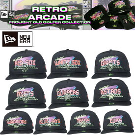 ニューエラ キャップ 帽子 NEW ERA "Retro Arcade Prolight" Old Golfer Snapback レア アクセサリー メンズ ユニセックス 正規品[帽子]