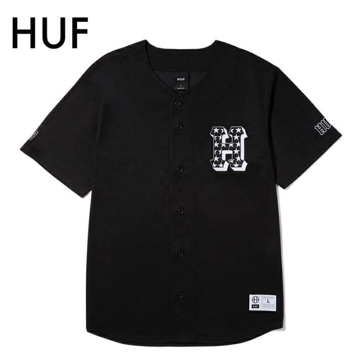 楽天市場】ハフ ゲームシャツ HUF H-STAR BASEBALL SHIRT Tシャツ 半袖 