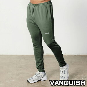 ���@���L�b�V�� �e�[�p�[�h�t�B�b�g �X�E�F�b�g�p���c VANQUISH Essential Forest Green Tapered Fit Sweatpants �����Y �؃g�� �W�� �E�G�A �X�|�[�c �t�B�b�g�l�X ���K�i[�ߗ�] ��00582