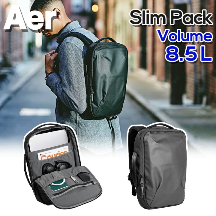 楽天市場】Aer エアー リュック バッグ バックパック 8.5L かばん Slim  