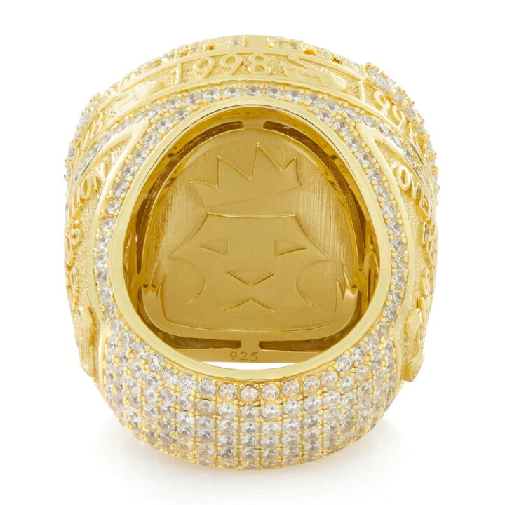 楽天市場】KING ICE キングアイス 指輪 リング NO LIMIT RECORDS X KING ICE 新品ゴールドリングサイズ10