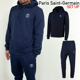 パリサンジェルマン セットアップ PSG コア クレスト パーカー スウェット パンツ ブルー 上下セット 海外限定 ストライク 長袖 トラックパンツ ナイキ Jordan ジョーダン USサイズ 正規品 [衣類] ユ00572