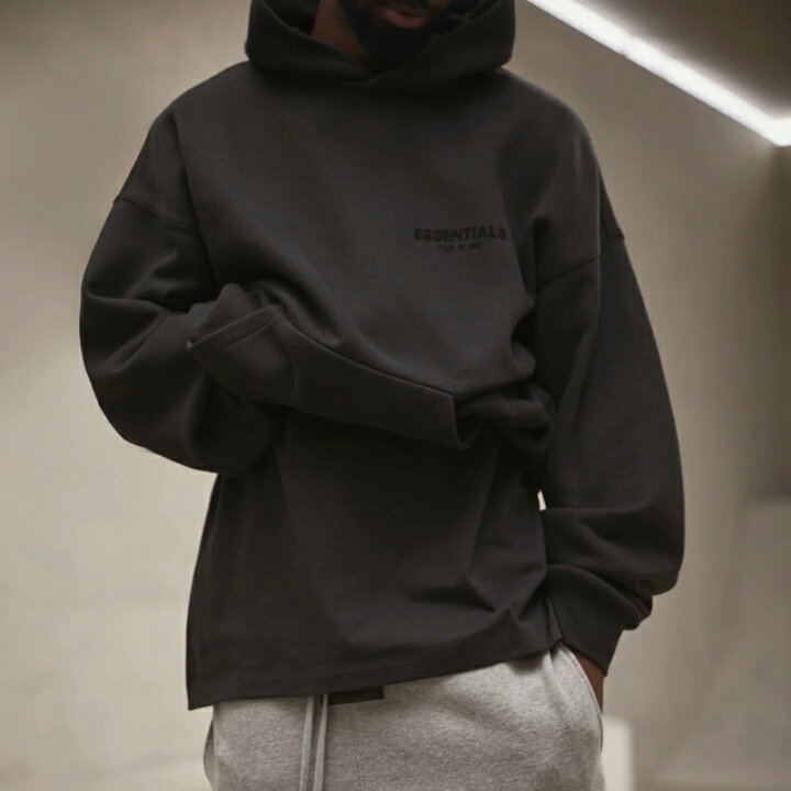 超希少XXSサイズ FOG もも Essentials Photo Hoodie 黒 