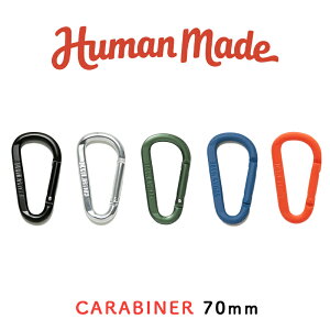 HUMAN MADE Jri q[}Ch CARABINER 70mm tbN L[O v[g ANZT[ Y fB[X jZbNX Ki[ߗ] 00582