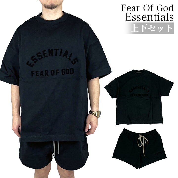 楽天市場】エッセンシャルズ 上下セット 半袖 Tシャツ ハーフパンツ  