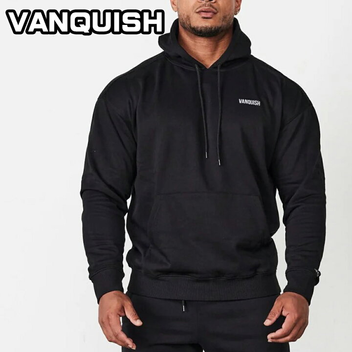 楽天市場】ヴァンキッシュ パーカー VANQUISH Essential Black 