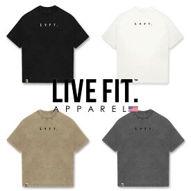 LIVE FIT リブフィット IRON PUMP TEE Tシャツ 半袖 トップス メンズ 筋トレ ジム ウエア フィジーク スポーツ 正規品[衣類] ユ00582