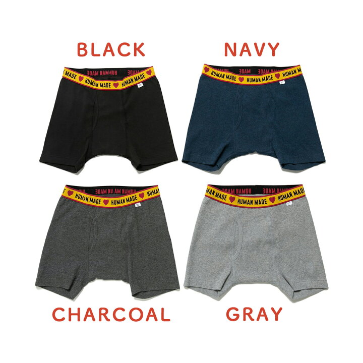 楽天市場】HUMAN MADE パンツ ヒューマンメイド HMMD BOXER BRIEF 下着 