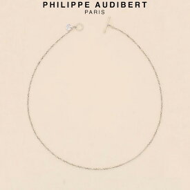 フィリップ オーディベール Philippe Audibert COLLIER HOMME OLIE オム オーリー ネックレス ペンダント シルバーメタル PhilippeAudibert メンズ [アクセサリー]