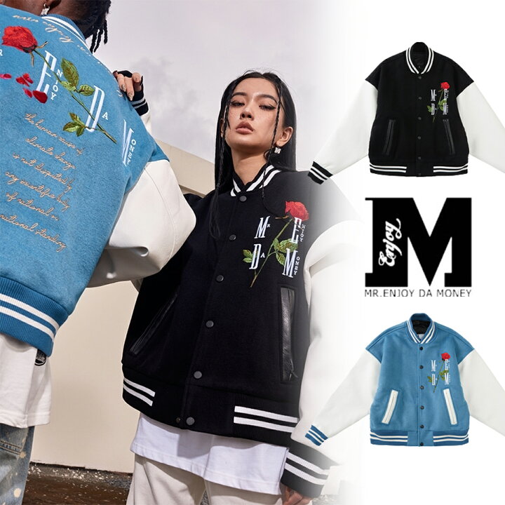 楽天市場】MEDM ミスターエンジョイダマネー スタジャン ロゴ PUレザー 