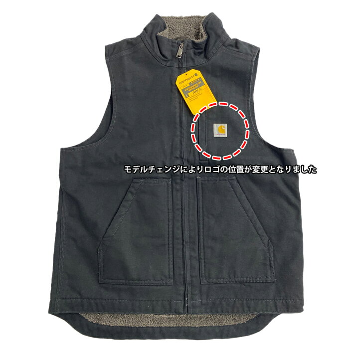 楽天市場】カーハート ベスト Carhartt Duck Mock Neck ダック モック 