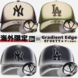 ニューエラ キャップ NEW ERA 帽子 Gradient Edge 9FORTY A-Frame Snapback バイザー メンズ ユニセックス 限定モデル 正規品[帽子]ユ00572