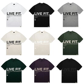 LIVE FIT リブフィット URBAN PUMP TEE Tシャツ 半袖 トップス 8カラー メンズ 筋トレ ジム ウエア フィジーク スポーツ 正規品[衣類]