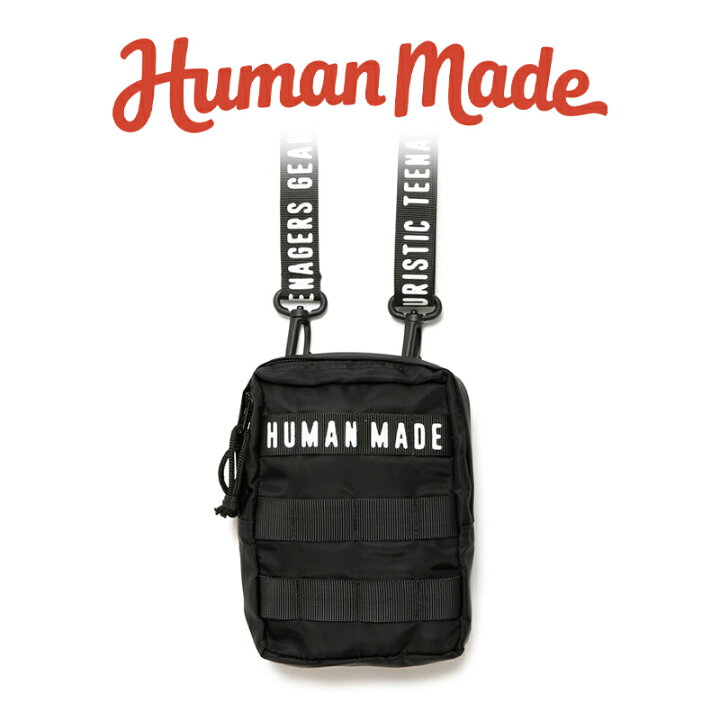 楽天市場】HUMAN MADE ショルダーポーチ ヒューマンメイド MILITARY  