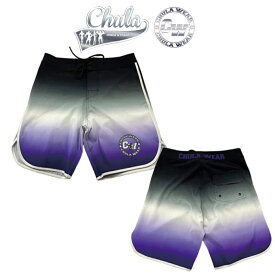 チュラウェア サーフパンツ CHULA WEAR ステージ ショーツ 水着 PURPLE RAINZ ハーフパンツ 短パン フィジーカー 大会 メンズ 筋トレ ジム ウエア 正規品[衣類]