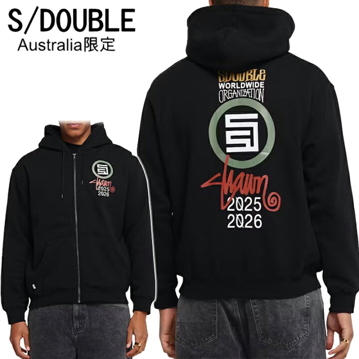 楽天市場】エスダブル パーカー ジップ AU限定 S/DOUBLE 25/26 Zip 