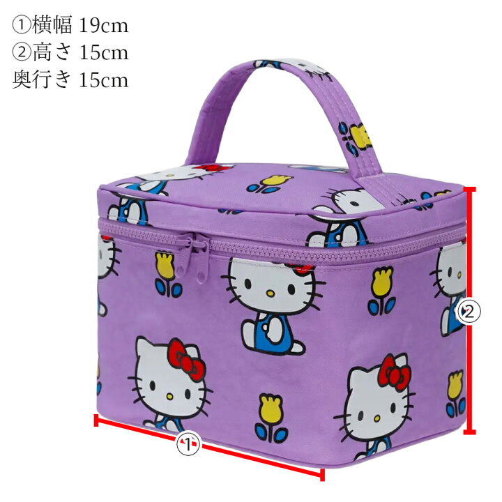 楽天市場】BAGGU x Sanrio コスメポーチ ラージサイズ 日本未入荷 