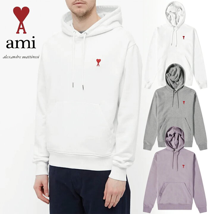 楽天市場】AMI Paris アミ パリス パーカー AMI SMALL A HEART POPOVER 