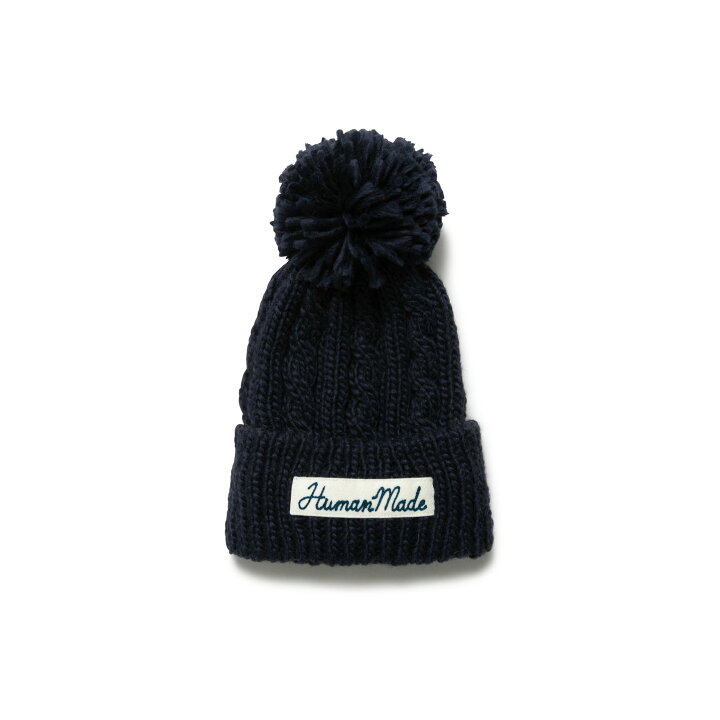 楽天市場】HUMAN MADE ニット帽 ヒューマンメイド CABLE POP BEANIE 