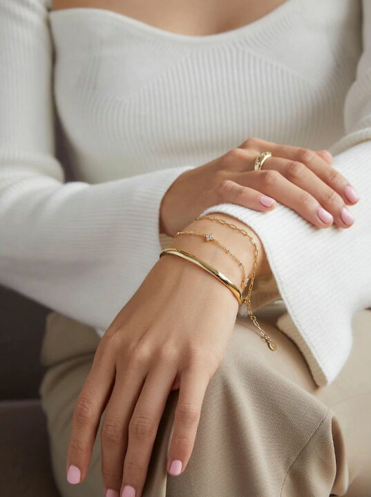 楽天市場】ana luisa アナルイサ ブレスレット 14K LUCY ゴールド 金 