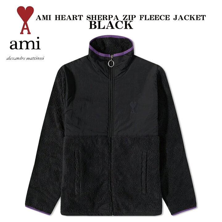 楽天市場】AMI Paris アミ パリス ジップ フリース ジャケット AMI  