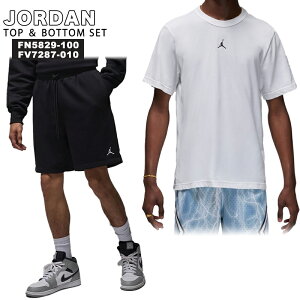 ジョーダン 上下セット JORDAN セットアップ 半袖 Tシャツ ハーフパンツ バスケットボールウェア ドライフィット スポーツ ブルックリン フリース ショートパンツ メンズ ユニセックス NIKE ナ