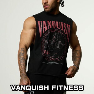 ���@���L�b�V�� �^���N�g�b�v Vanquish Olympus Black Hades Oversized Boxy Cut Off Sleeveless T Shirt �X���[�u���X �m�[�X���[�u �����Y �؃g�� �W�� �E�G�A �X�|�[�c ���K�i[�ߗ�] ��00582