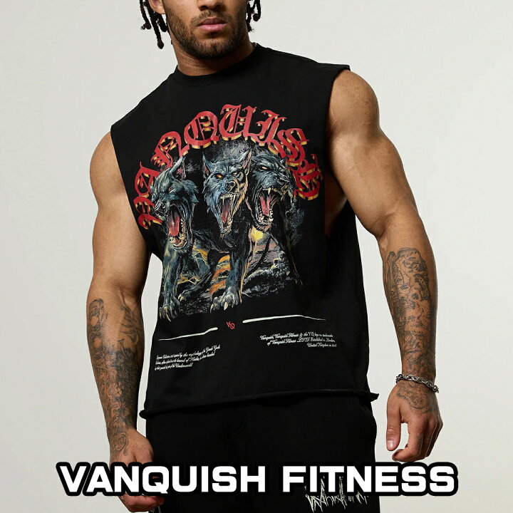 楽天市場】ヴァンキッシュ タンクトップ Vanquish Olympus Black 