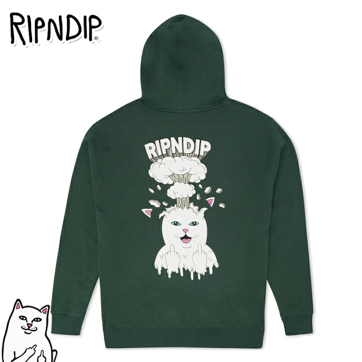 楽天市場】リップンディップ パーカー RIPNDIP スウェット プル 