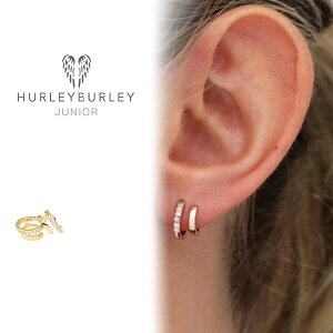 HURLEY BURLEY �n�[���[�o�[���[ �s�A�X 1�� �E���p PULL DOUBLE HUGGIE HOOP EARRINGS ��h���� �A�N�T�Z���[ �a���� �v���[���g �M�t�g ���蕨 ���j�� �p�[�e�B�[ ������ �񎟉� �l�C �z���C�g�f�[ [�A�N