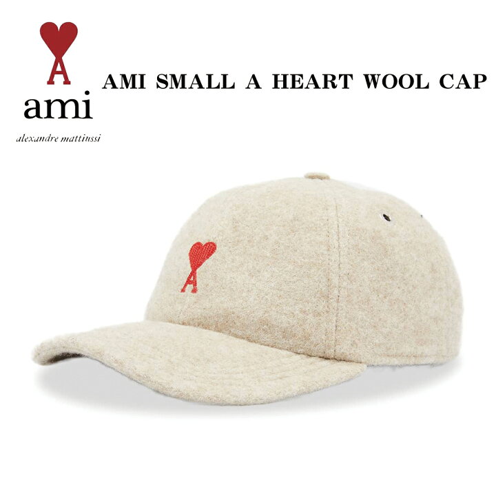 楽天市場】AMI Paris 帽子 アミ パリス AMI SMALL A HEART WOOL CAP 