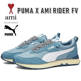 AMI Paris スニーカー アミ パリス プーマ コラボ PUMA X AMI RIDER FV 靴 ローカット メンズ レディース ユニセックス 正規品[衣類]