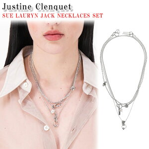 WXeB[kNP lbNX 3_Zbg X[ [ WbN JUSTINE CLENQUET SUE LAURYN JACK NECKLACES SET pWE fB[X Y jZbNX [ANZT[] 00582