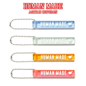 HUMAN MADE L[z_[ q[}Ch ACRYLIC KEYCHAIN 4Color L[`F[ AN v[g ANZT[ Y fB[X jZbNX Ki [ߗ] 00582