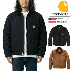 ���K�i �J�[�n�[�g �W���P�b�g Carhartt �f�g���C�g�W���P�b�g �_�b�N���n ���[�N�W���P�b�g Duck Detroit Jacket ���S �H�~ �A�E�^�[ �g�b�v�X ���[�N�E�F�A �����Y ���f�B�[�X ���K�i OJ3828 103828 [��