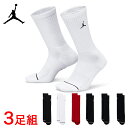 ジョーダン 靴下 3足セット JORDAN ED CUSH POLY クルー ソックス 3P ロゴ メンズ ユニセックス NIKE Jordan ナイキ DX9632 [衣類] ユ00582