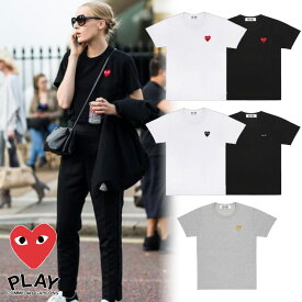 コムデギャルソン Tシャツ 半袖 レディース COMME des GARCONS ハートロゴ カットソー プレイ 正規品 [衣類]