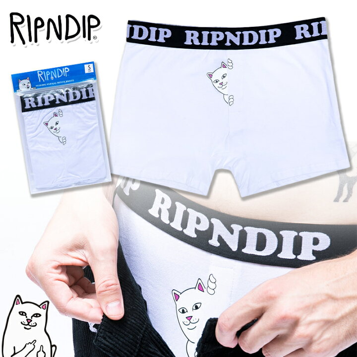 楽天市場】リップンディップ パンツ RIPNDIP Peek A Nermal Boxers 