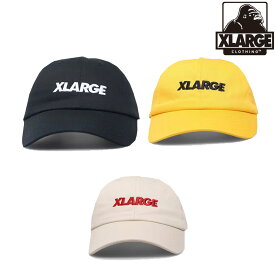 XLARGE キャップ エクストララージ Low Profile Text Strapback 帽子 ロゴ ストラップバック ストリート メンズ レディース ユニセックス 海外 正規品[衣類]