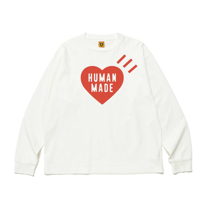 human made HEART L/S T-SHIRT ロンt シャツ
