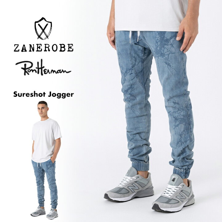楽天市場】ZANEROBE デニム ジョガーパンツ ゼインローブ Sureshot 